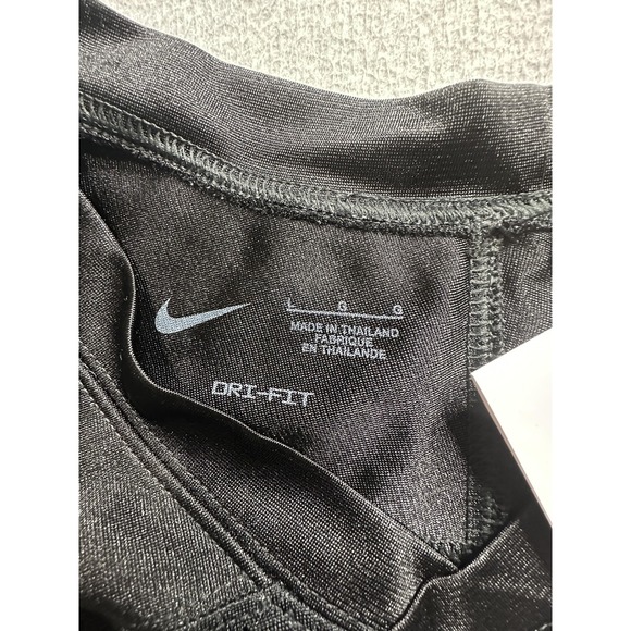 Nike Dri-FIT Shirt Mens Large Black Mesh Athletic DJ5749-010 Football Jersey - Picture 2 of 10